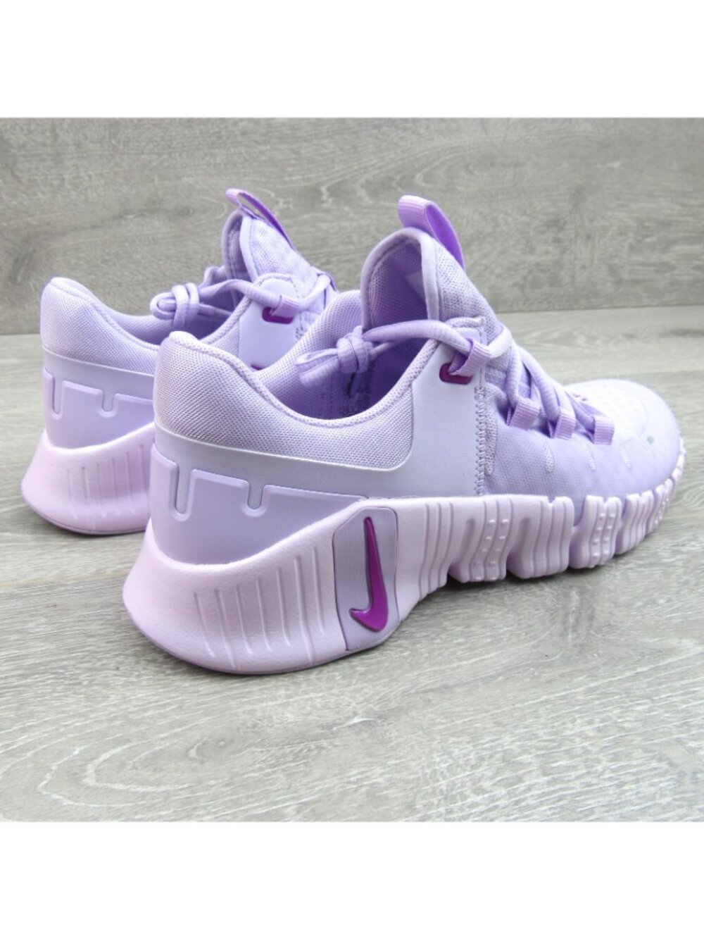 Nike Free Metcon 5 Gym Training Shoes Womens Size 9 Lilac Grape NEW - Picture 7 of 13